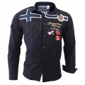 GEOGRAPHICAL NORWAY košeľa pánska ZADOCK LS MEN 100